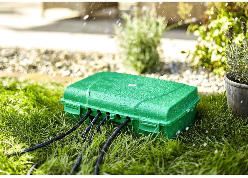 Heitronic 21046 Verdeelbox Groen