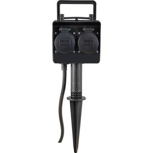 Heitronic 35466 Stopcontactsplitter 2-voudig