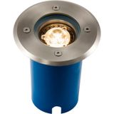 Heitronic Potsdam 36850 Buitenlamp (inbouw) GU10 LED 7 W Zilver