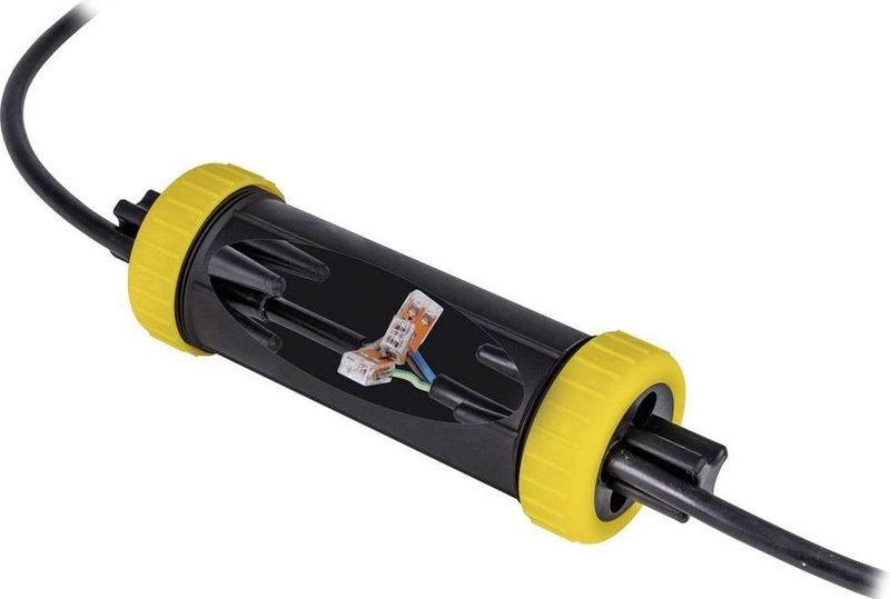 Heitronic - 45604 Kabelmof - Grijs - Kunststof - Voor Kabel-Ø 6-14 mm