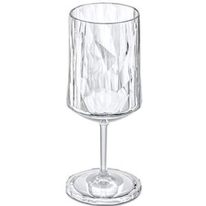 koziol Wijnglas Classic Wine Club No. 4 Superglas; 410ml, 8.5x8.5x20.5 cm (ØxØxH); transparant; 0.3 l vulstreepje, 6 stuk / verpakking