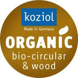 KOZIOL Suppenteller "CONNECT PLATE", (Set, 4 St., 4er-Set), biozirkuläremKunststoff+FSCHolz,spülmaschinengeeignet,melaminfrei,24cm