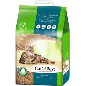 Cat's Best Sensitive - Kattenbakvulling - 20 l