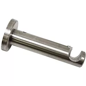 GOLDION Gordijnroede zonder boren, 110-410 cm, diameter 32 mm, mat zwart, multifunctioneel, om vast te klikken, uittrekbare telescoopstang, klemstang voor je kledingkast en douche