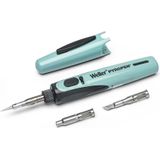 Weller T0051608799 draadloze soldeerbout met pyropen, butaangas WP60 kit, met snelle verwarming