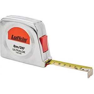 Lufkin - Ultralok Rolmaat - 5m - Verchroomde Behuizing