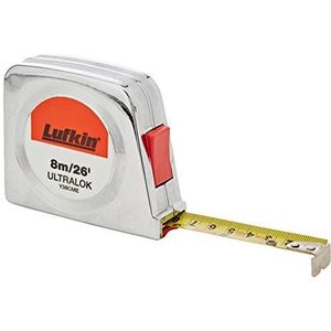 Lufkin Y38CME (T0060403811) 8m/26ft x 19mm/3/4-Inch Ultralok Verchroomd Meetlint