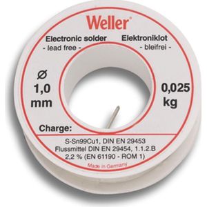 Weller Soldeertin - Ø1mm/25 gr