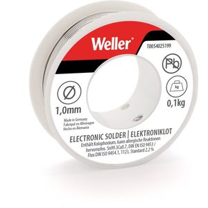 Weller T0054025199N - Soldeertin EL99/1-100 - Loodvrij - Ø1mm - 100g
