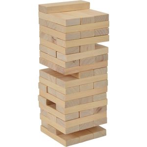 Eichhorn - Balance Tower - Stapelspel - Hout - 54-delig
