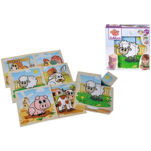 Eichhorn Houten Blokpuzzel Boerderij