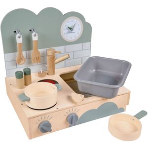 Eichhorn - Houten Keuken - Tafelmodel - Inclusief 10 Accessoires