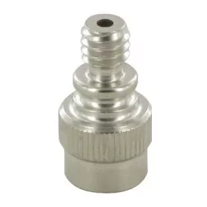 2 stks Fiets Pomp Dual Valve Head Conversie Nozzle voor Presta en Schrader Buizen