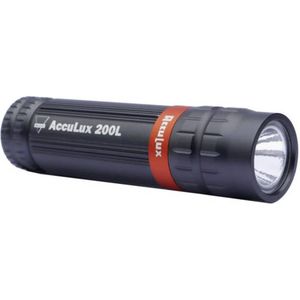 AccuLux 200L Zaklamp werkt op batterijen LED 200 lm 124 g