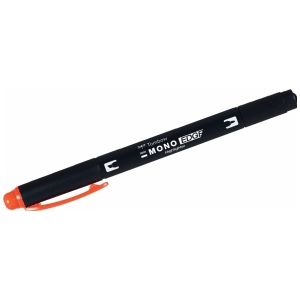 4 x Tombow Textmarker Mono edge Keil- und Rundspitze coral