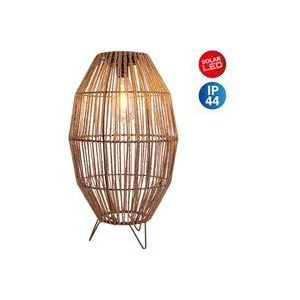 näve Ledsolarlamp Korbinian Snoerbekleding, inclusief gloeilamp met led, warmwit licht, h: 34 cm (1 stuk)