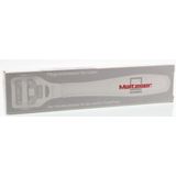 Malteser - Eeltschaaf - Nikkel - Wit - 14cm - Kunststof Handvat