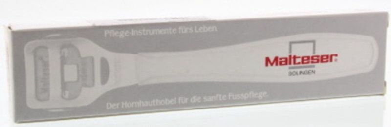 Malteser - Eeltschaaf - Nikkel - Wit - 14cm - Kunststof Handvat