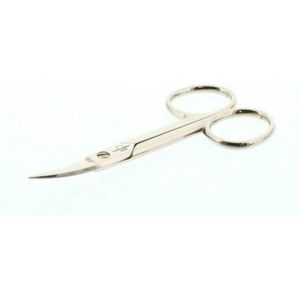 Malteser - Nagelschaartje - Gebogen - 9 cm - Vernikkeld - Gesatineerde Afwerking