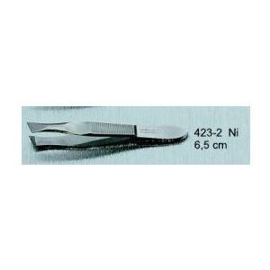 Malteser Pincet 6,5cm nikkel 423-2 1st
