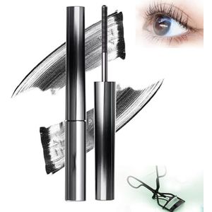 Lijieyou Curling Iron Mascara - Full & Soft Waterproof, Metalen Stok (1STUK Zwart)