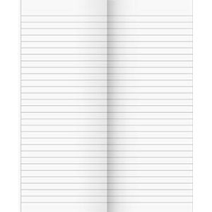 25 x Brunnen Oberschulheft A4 Linetaur 25A 20 Blatt schwarz