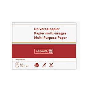BRUNNEN 105123500 multifunctioneel papier universeel papier (A4, 120 g/m², 35 vellen) wit