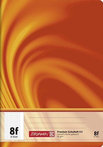 Schulheft Young Vivendi A5 Lineatur 8f 90 g qm 16 Blatt