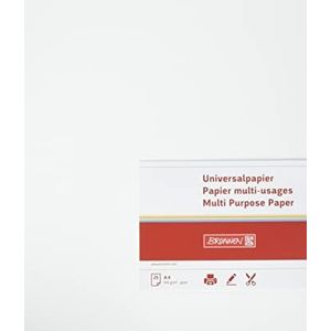 Brunnen 105122507 universeel papier, A4, 25 vellen, 160 g/m², parelwit