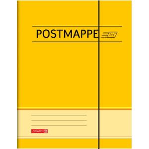 Postmappe A4 Karton gelb