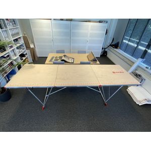 Euroline - Behangtafel - Aluminium Onderstel - 100 x 300 cm