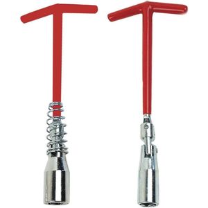 Brüder Mannesmann - T-Bougiesleutel - Verchroomd - T-Greep Model