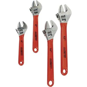 Brüder Mannesmann - Verstelbare Moersleutel - Verchroomd - Kunststof Greep