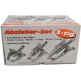 Brüder Mannesmann M 291-3 Poelietrekkerset Aantal haken: 3