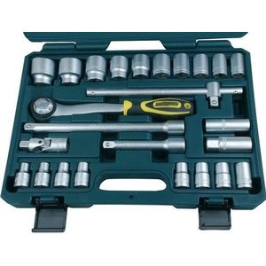 Brüder Mannesmann Mannesmann M29080 Dopsleutelset 25-delig