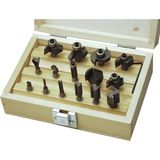 Mannesmann - 15-delige Frezenset - 6mm - Hout