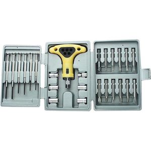 Brüder Mannesmann Gereedschapset met vuistratel (Hobby) - 29301