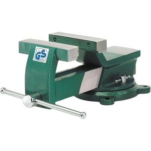 Mannesmann - Bankschroef - 100 mm - Staal - Draaibare uitvoering