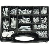 Brüder Mannesmann - Machineschroevenset - 580 dlg - Compleet Assortiment Bouten en Moeren