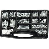 Brüder Mannesmann - Machineschroevenset - 580 dlg - Compleet Assortiment Bouten en Moeren