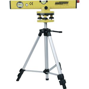 M81125 Laser-Wasserwaage inkl. Stativ 40 cm 30 m 0.5 mm/m - Brüder Mannesmann