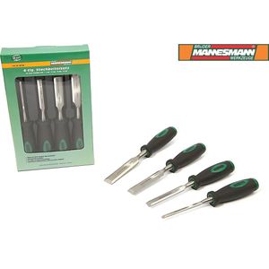Mannesmann 4-tlg. Holzmeißelsatz - 66100
