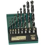 Mannesmann - 8-delige Set Houtboren - Professionele Kwaliteit - Chroomstaal