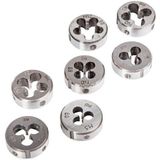 Brüder Mannesmann - 32-delige Tappen- en Snijmoerset - Zilver/Zwart/Groen - Staal