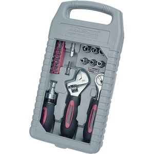 Mannesmann 37-dlg. Bit+steeksleutelset, M29038