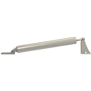 Mannesmann M41120 Pneumatische Deursluiter - Grijs - Geschikt voor Houten en Metalen Deuren - Incl. Bevestigingsmateriaal
