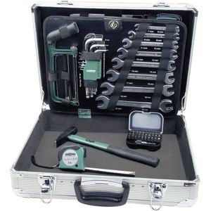 Brüder Mannesmann - Complete Gereedschapskoffer 108-delig - Voor Professioneel en Doe Het Zelf gebruik - 29075