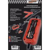 Brüder Mannesmann - Acculader - 6 en 12 Volt - 4,0 Ah - Intelligente laadmodi