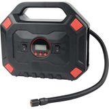 Brüder Mannesmann - Compressor - Zwart/Rood - Kunststof - 12 V