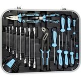 Brüder Mannesmann QUANTOOL - Gereedschapsset - 110-delig - HDPE